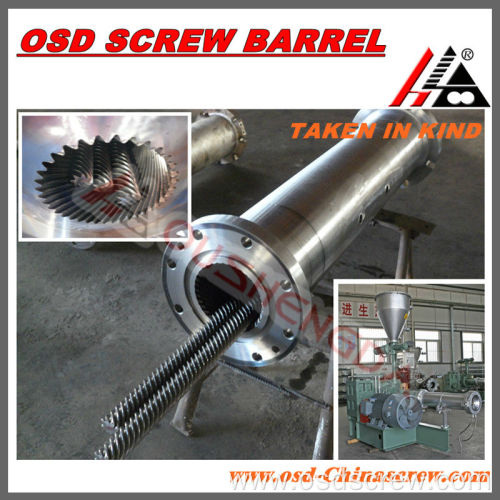 China manufacturer for large capacity extrusion planet screw and barrel